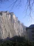 
The Grenoble Bastille. We climbed up there. It was high.
