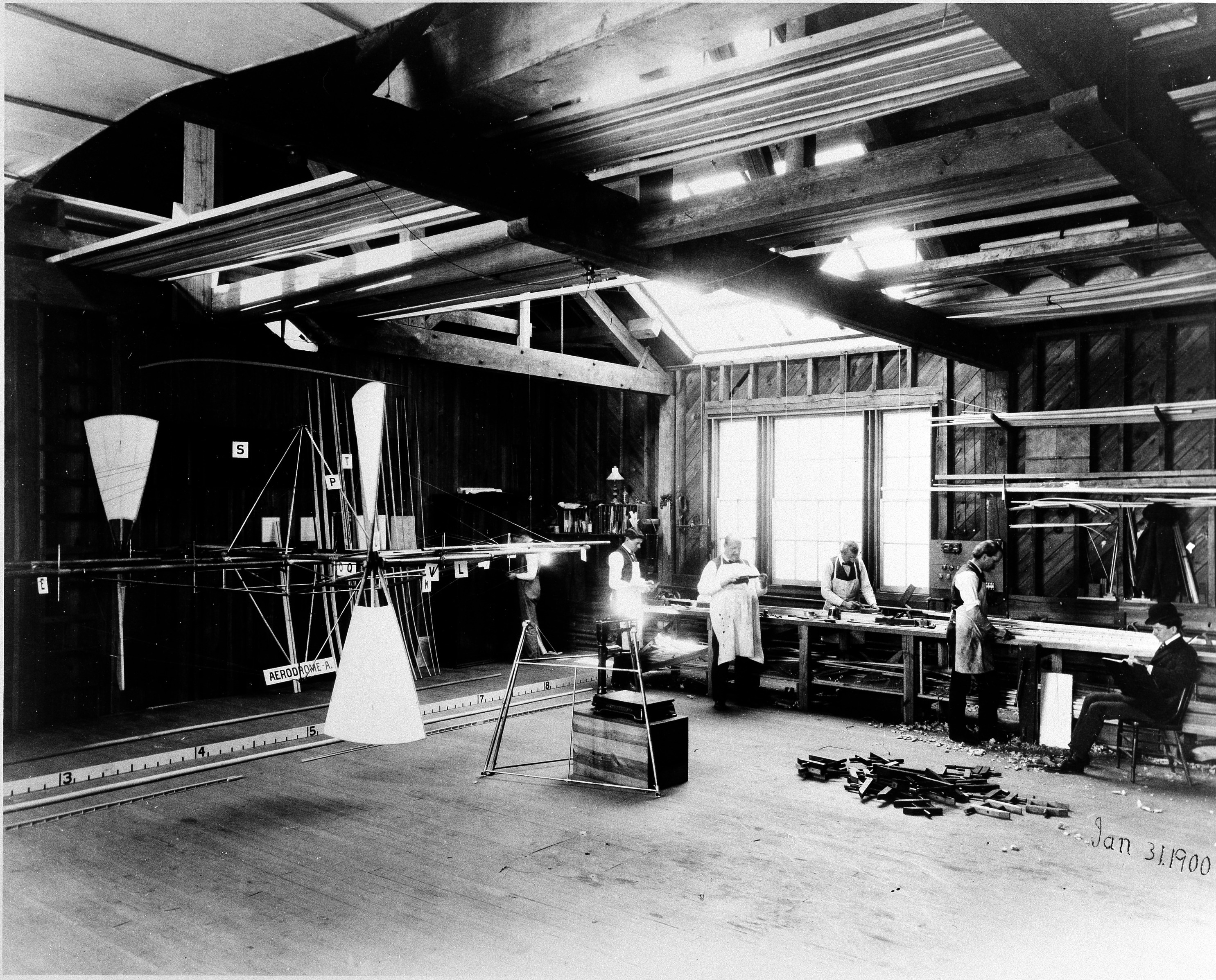 Samuel P. Langley's Aerodrome Shop in the South Shed
