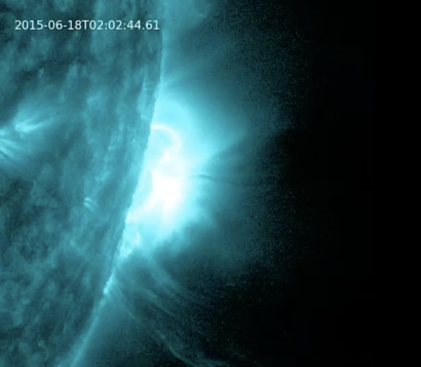 SDO solar flare