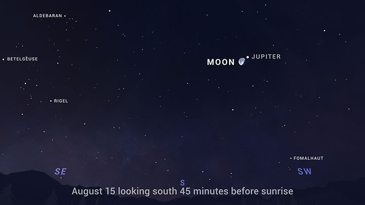 Current Night Sky From My Location Current Night Sky Center For Astrophysics