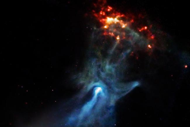 X-ray image of the young pulsar PSR B1509-58