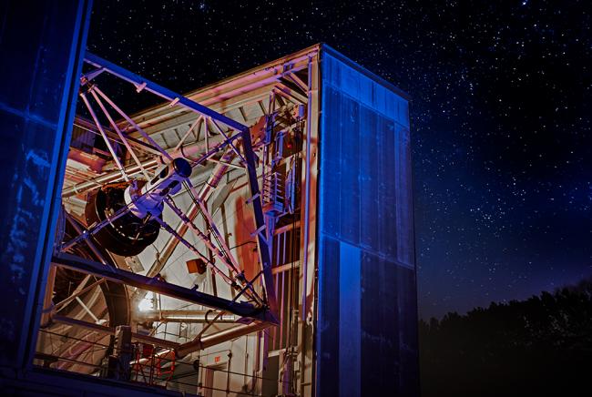 The MMT at the Fred Lawrence Whipple Observatory in Arizona. 