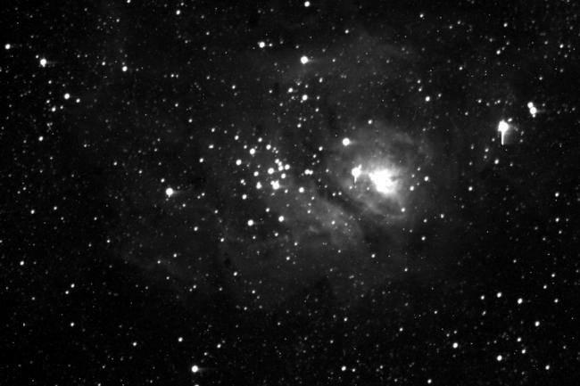 LagoonNebula161012021630 as viewed with the CfA's MicroObservatory