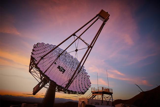 one of the 12-meter telescopes comprising VERITAS