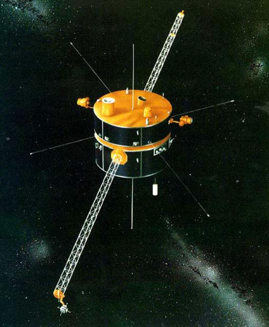 artist's impression of the Wind Spacecraft