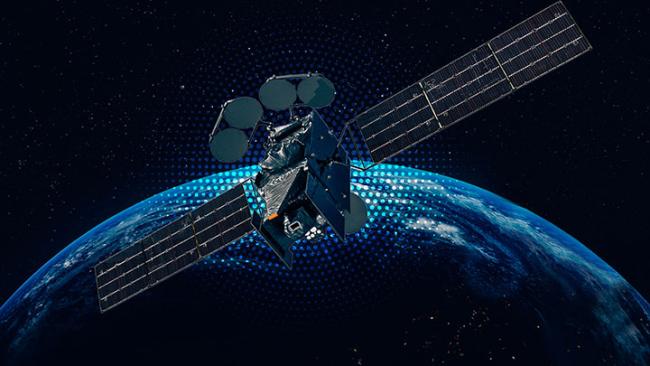 Illustration of Intelsat40E, TEMPO’s commercial satellite host.