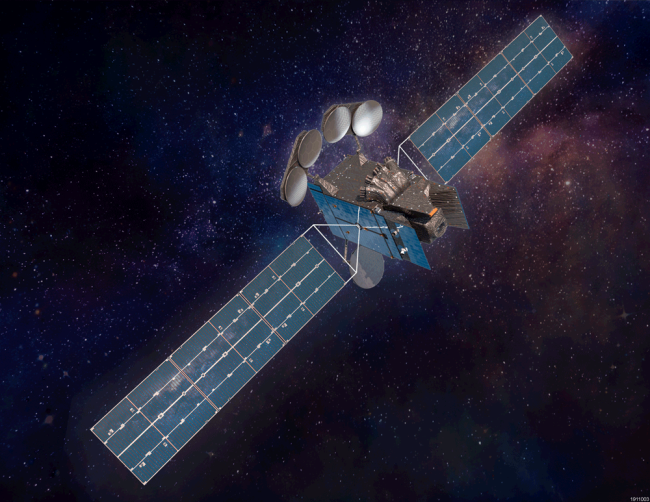 TEMPO is attached to the Earth-facing side of the commercial communications satellite Intelsat 40e