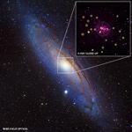 NASA's Chandra Turns up Black Hole Bonanza in Galaxy Next Door
