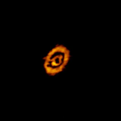 Surprising Chemistry in Molecular Rings Around Young Star