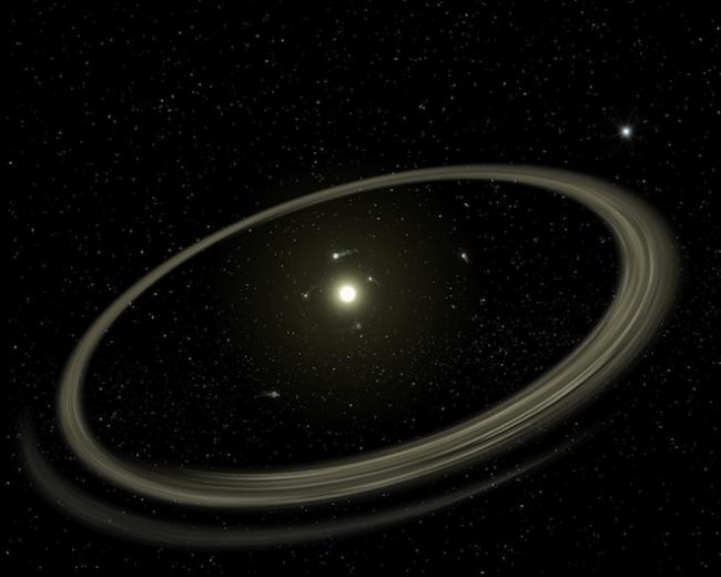 The Debris Disk of a Solar-Type Star