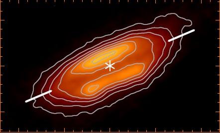 A Young Protostellar Dust Disk