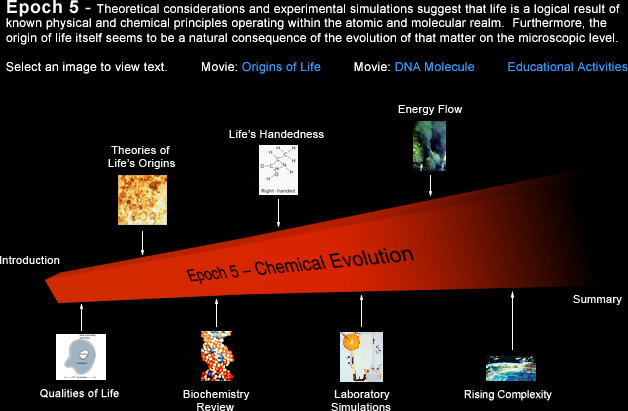 Cosmic Evolution - Epoch 5 - Chemical